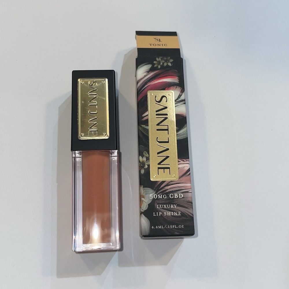 Saint Jane Luxury Lip Shine 50mg CBD in shade Tonic
